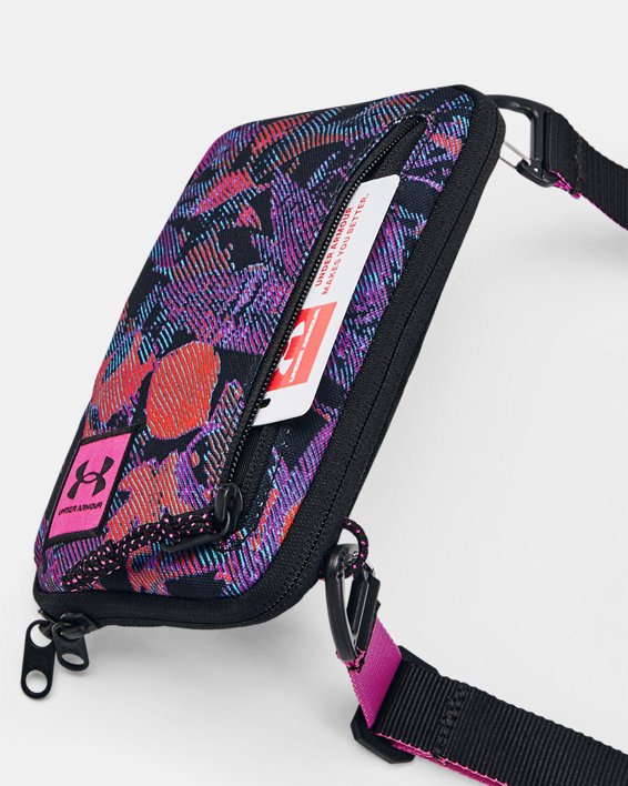 UA Loudon Crossbody Small Printed in Pink image number 3